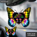 Butterflies Are Heaven Sent Kisses Of An Angel Personalized Ornament