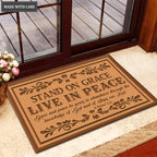 Stand On Grace Doormat