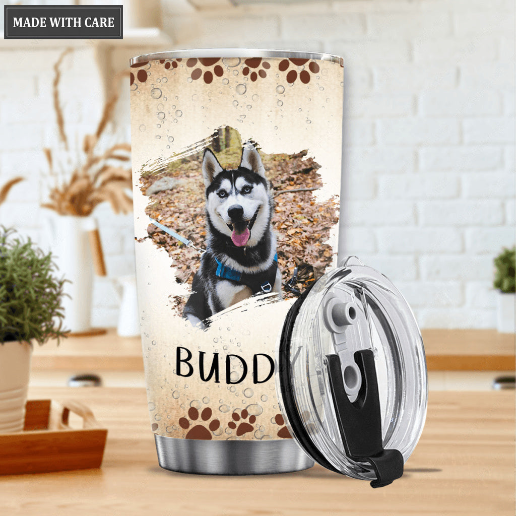 I'm Not Anti-social I Have Cable, Internet And A Dog What Else Do I Need - Personalized Custom Tumbler 2