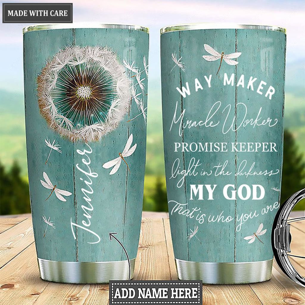 Faith Waymaker Personalized Tumbler