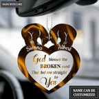 Animal Couple God Blessed Personalized Ornament