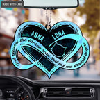 Personalized Cat Lovers Hologram Infinity Memorial Ornament