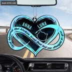 Personalized Cat Lovers Hologram Infinity Memorial Ornament