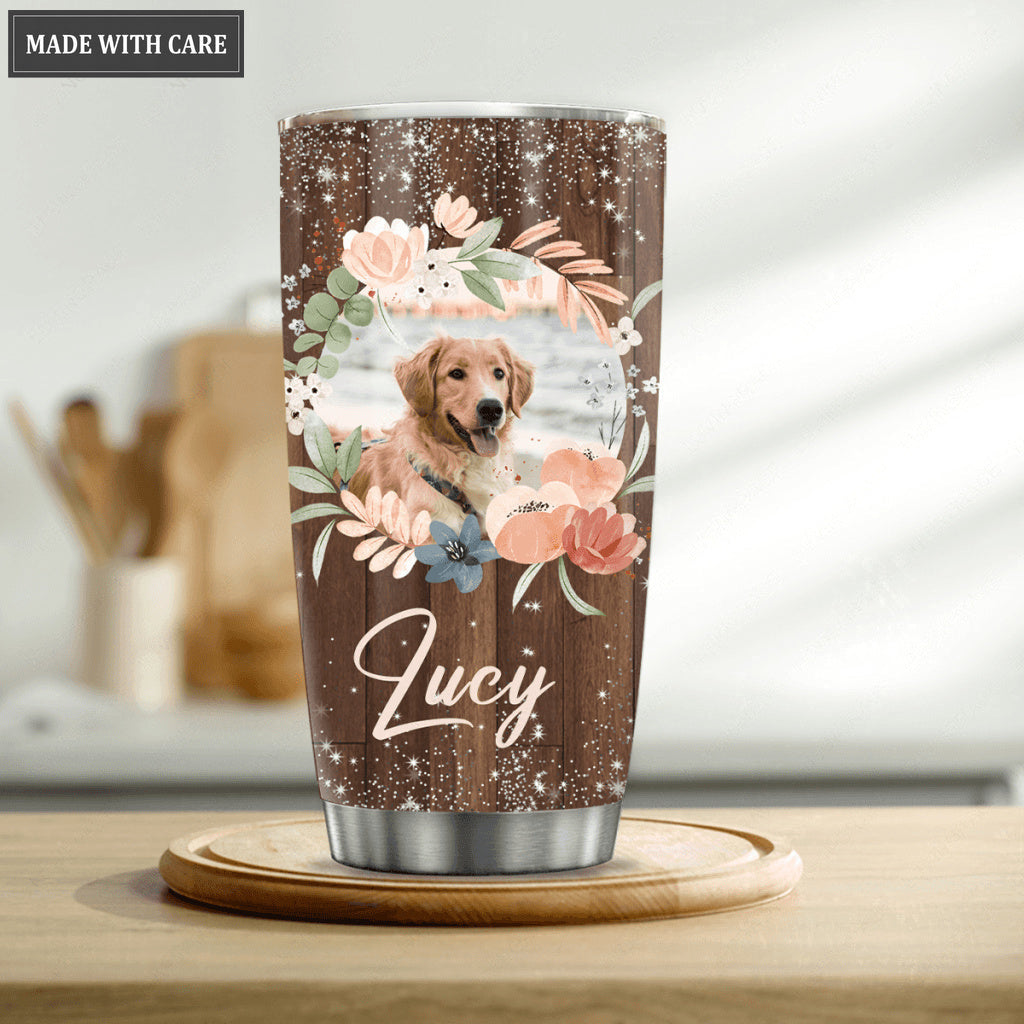 You Were My Favorite Hello Pet Portraits Pet Tumbler From Photo - Personalized Custom Tumbler