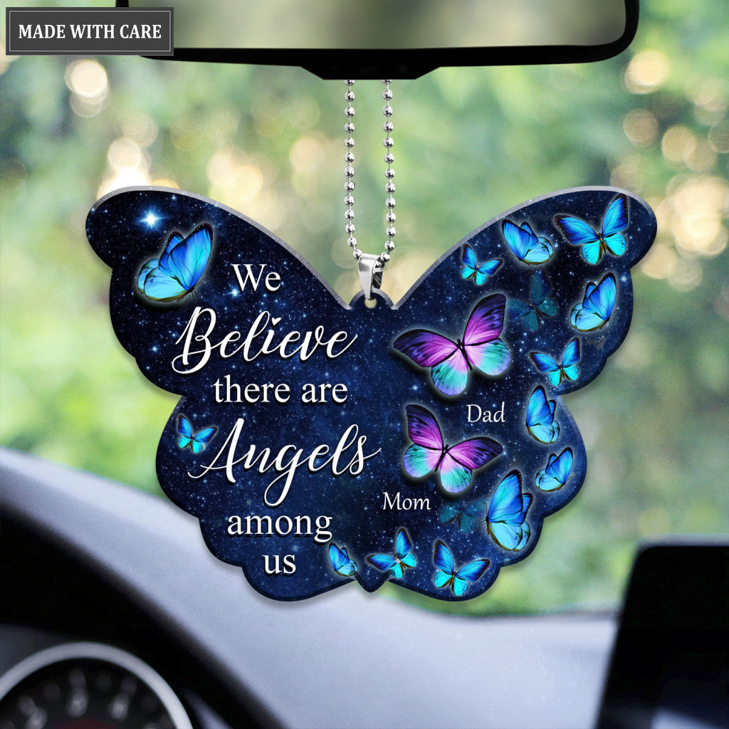 Personalized Angels Among Us Butterfly Ornament