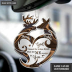Collection Of Deer Couple Personalized Ornament