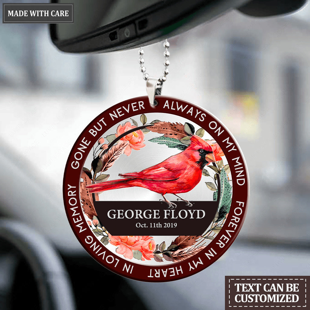Personalized Always On My Mind Cardinal Ornament