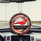 Personalized Always On My Mind Cardinal Ornament