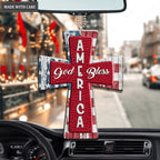 America God Bless Ornament