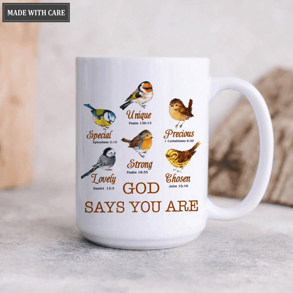 Types Of Birds God Says You Are Mug