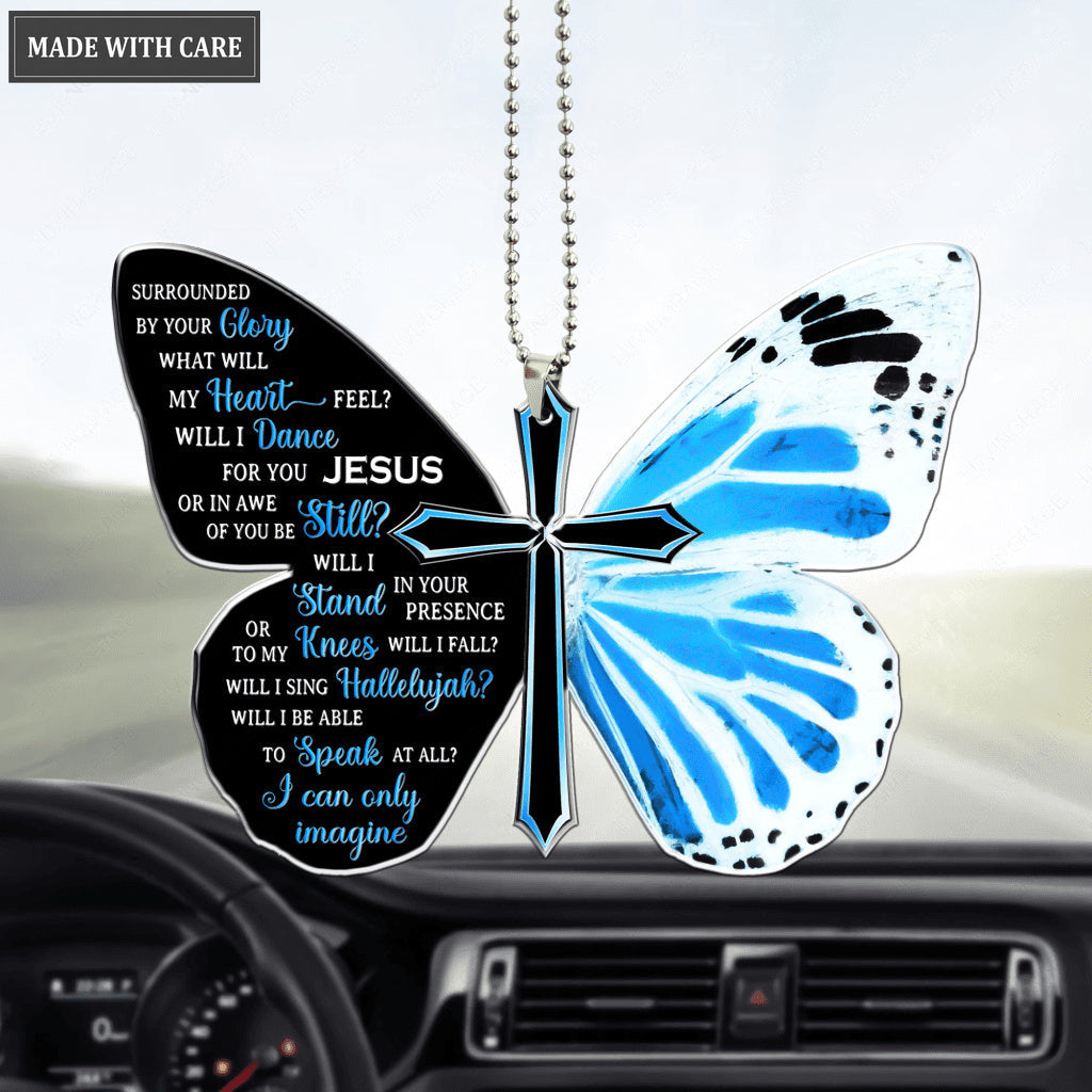 Miss Butterfly By Glory Ornament