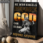 Baseball He Who Kneels Before God Wall Art