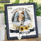 Forever In My Heart - Personalized Custom Pet Memorial Sign