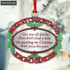 Spending My Christmas With Jesus Ornament