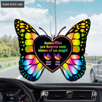 Butterflies Are Heaven Sent Kisses Of An Angel Personalized Ornament