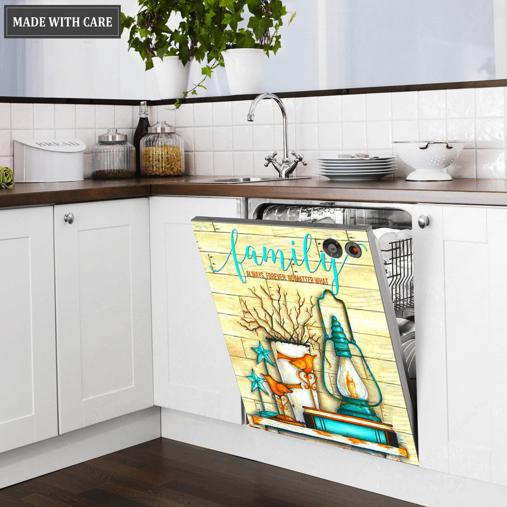 Kitchen Dishwasher Magnet Cover For Family