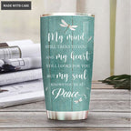Dandelion My Mind Personalized Tumbler