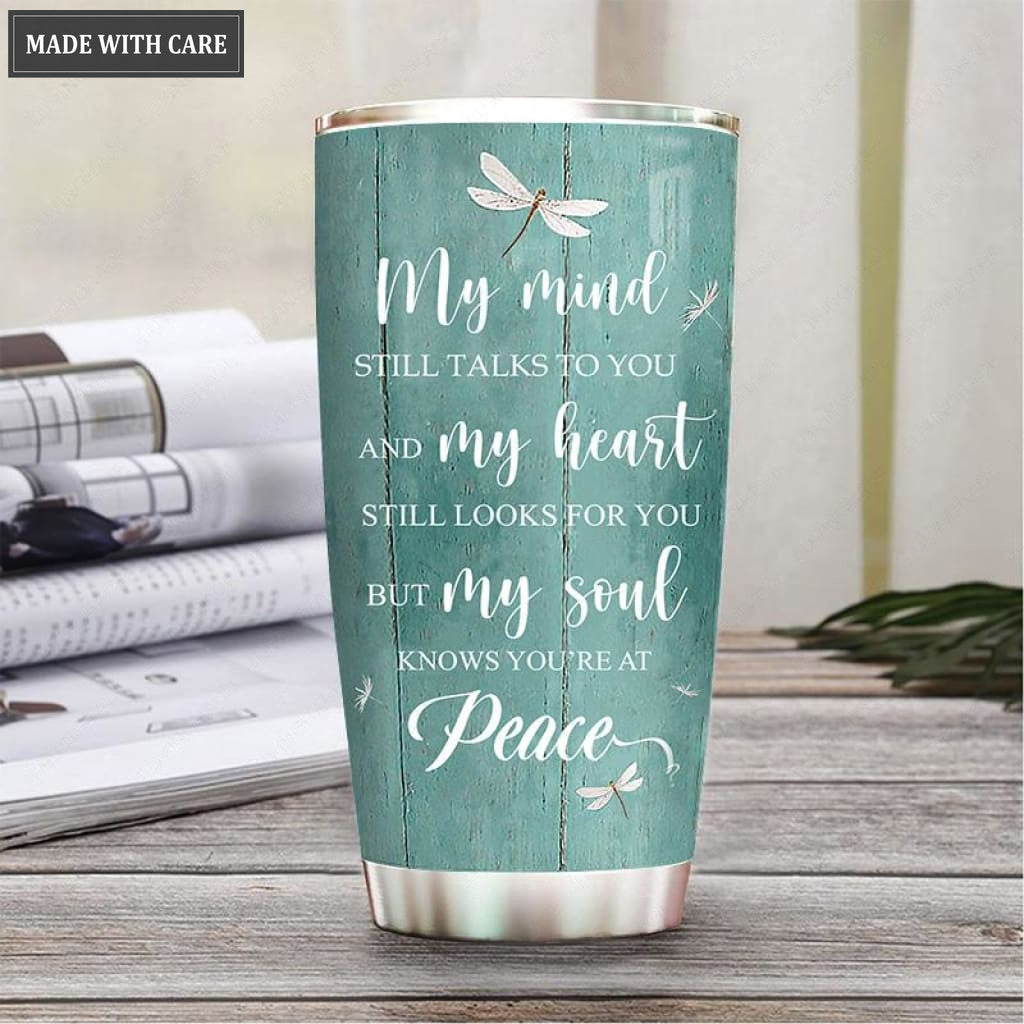 Dandelion My Mind Personalized Tumbler