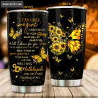 Faith Butterfly Of Glory Personalized Tumbler