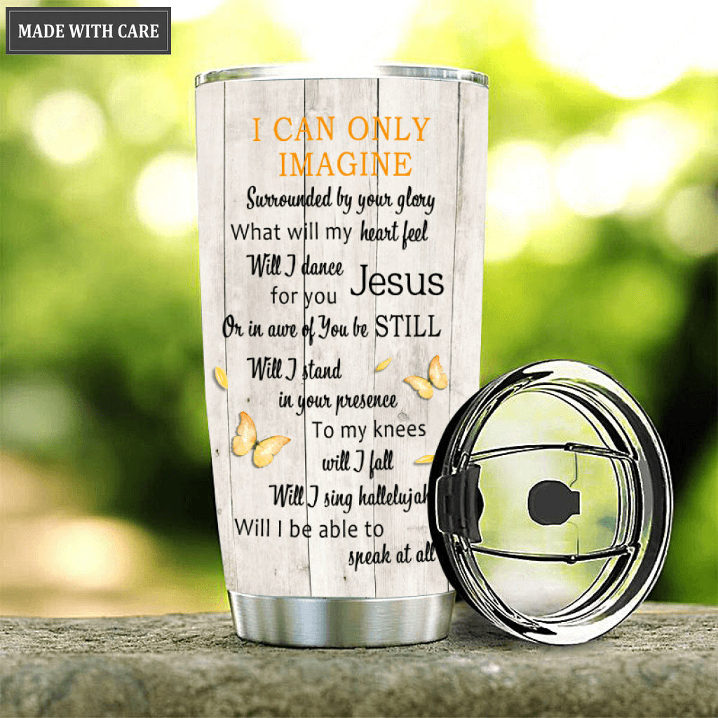 Yellow Boots By Glory Personalized Tumbler